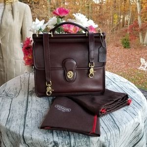 Coach Willis Crossbody # 9927 Mahogany Vintage Vintage